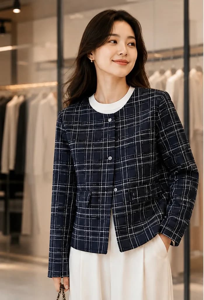 CHECK JACKET
